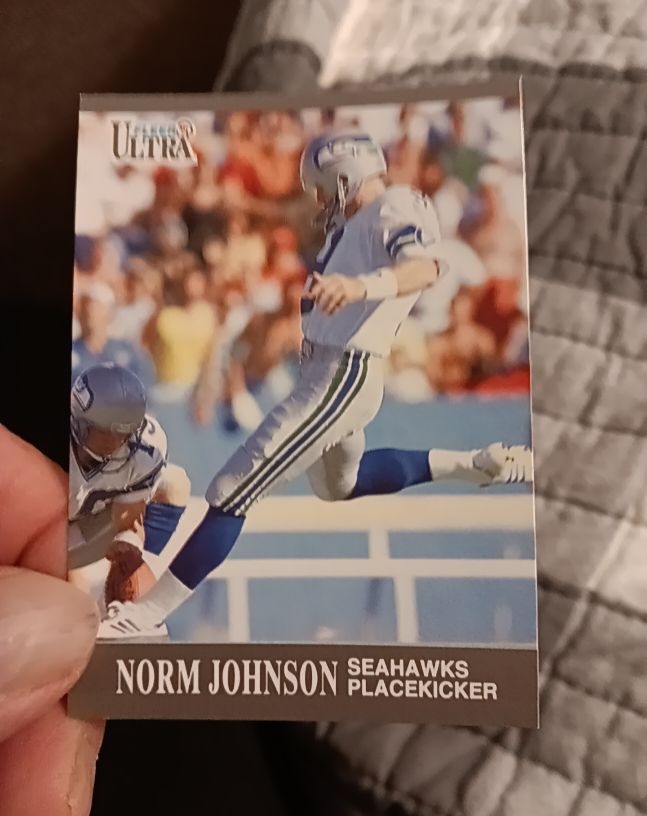 1991 Fleer Ultra #138 Norm Johnson — front