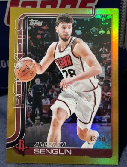 2025-26 Topps #180 Alperen Sengun — front