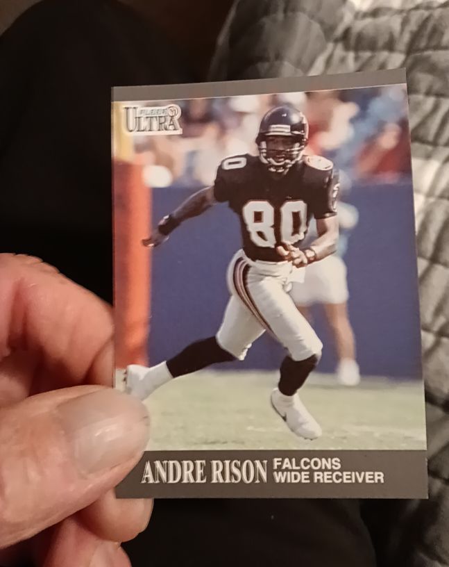 1991 Fleer Ultra #148 Andre Rison — front