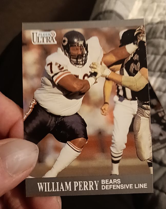 1991 Fleer Ultra #159 William Perry — front