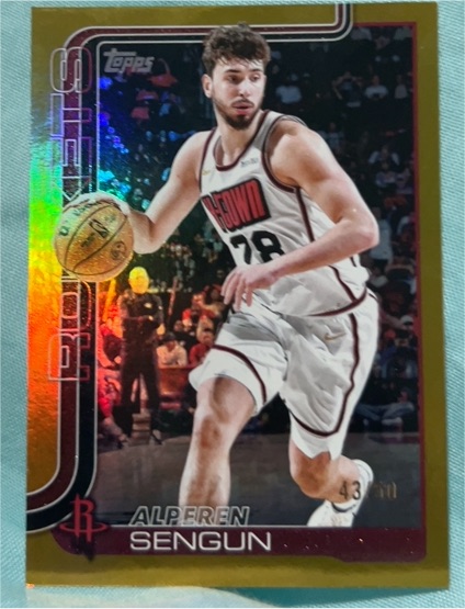 2025-26 Topps #180 Alperen Sengun — front
