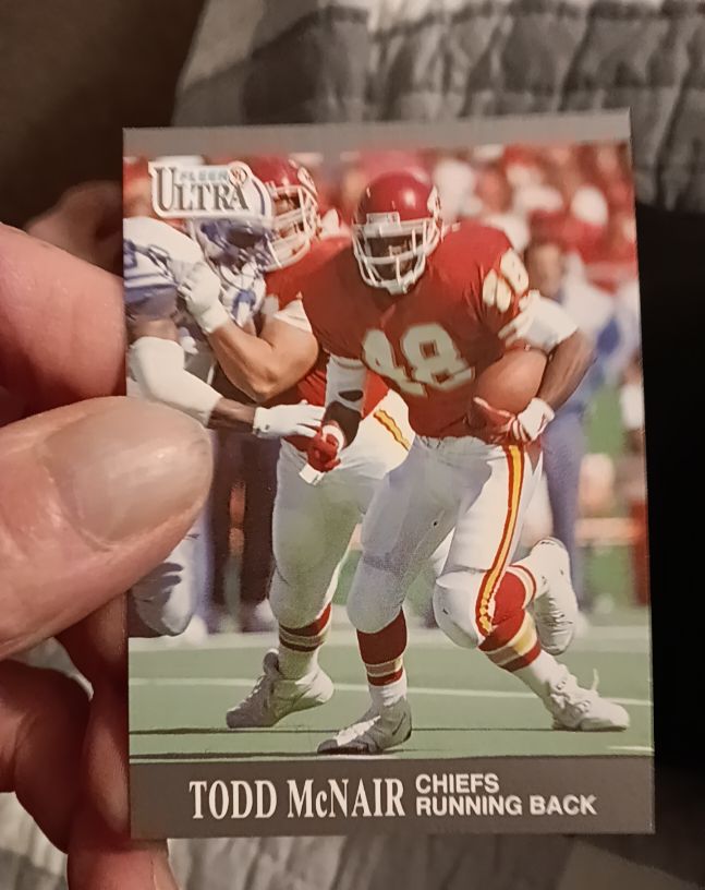 1991 Fleer Ultra #68 Todd McNair — front