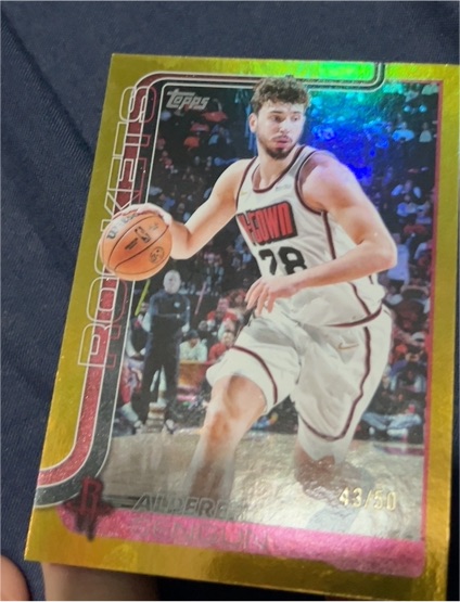 2025-26 Topps #180 Alperen Sengun — front
