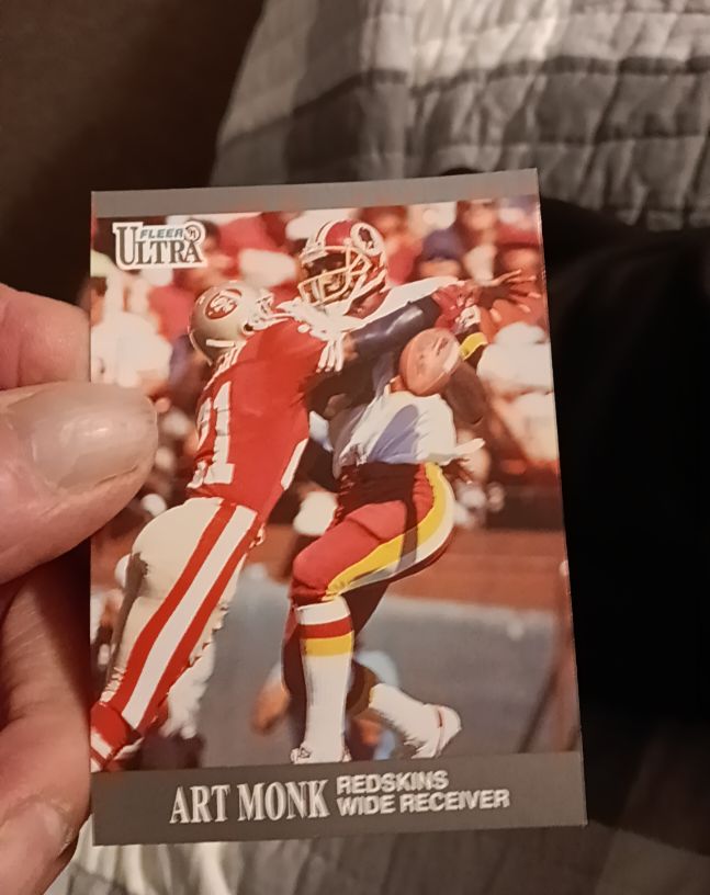 1991 Fleer Ultra #274 Art Monk — front