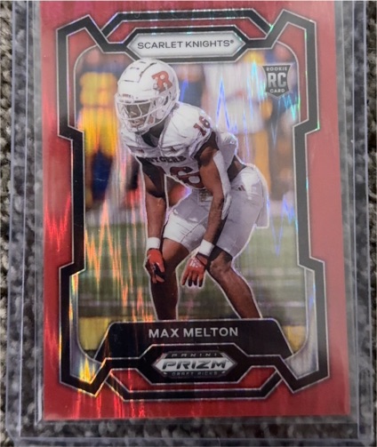 2024 Panini Prizm Draft Picks #163 Max Melton — front