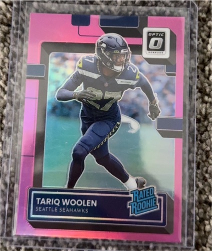 2022 Panini Donruss Optic #298 Tariq Woolen — front