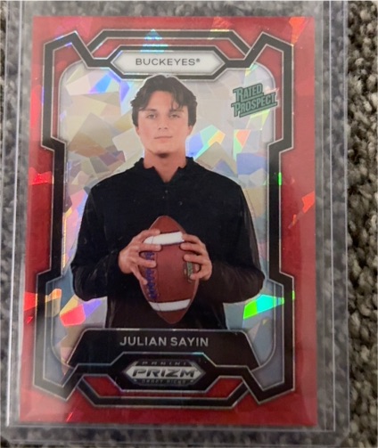 2024 Panini Prizm Draft Picks #193 Julian Sayin — front