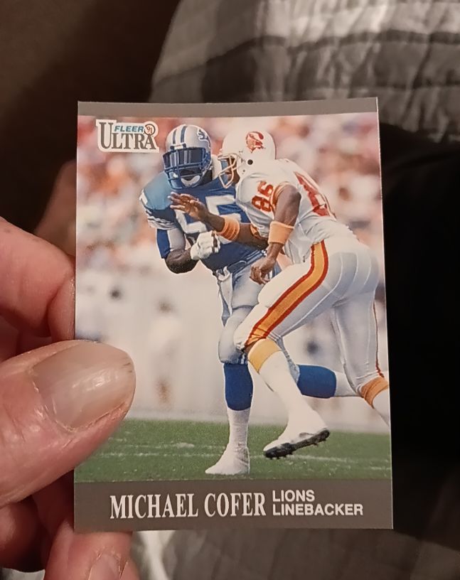1991 Fleer Ultra #167 Michael Cofer — front