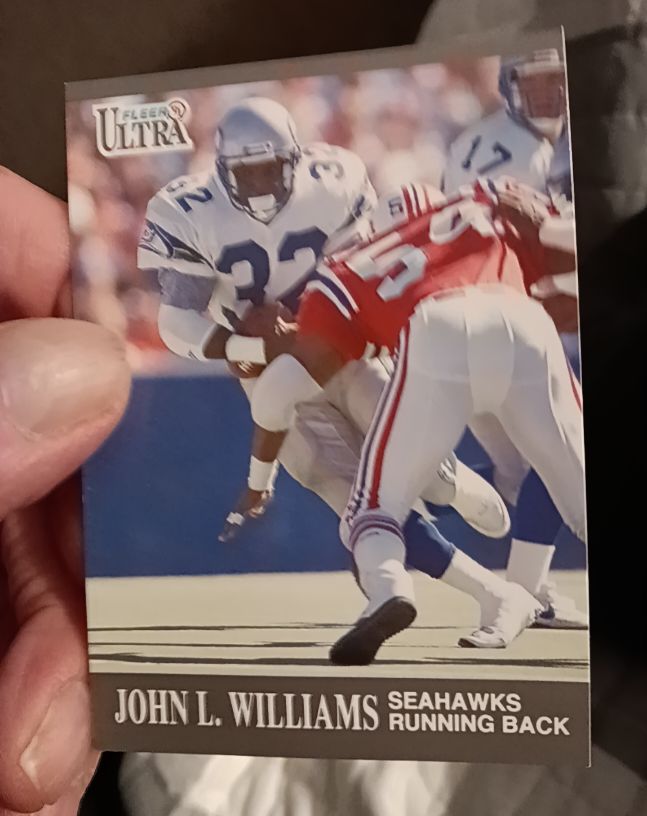 1991 Fleer Ultra #141 John L. Williams — front