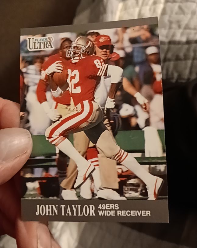 1991 Fleer Ultra #255 John Taylor — front