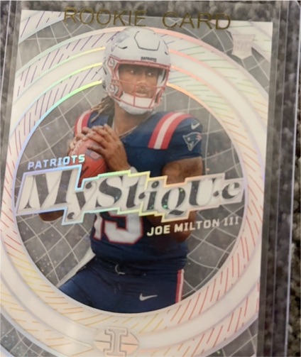 2024 Panini Illusions #10 Joe Milton III Mystique — front