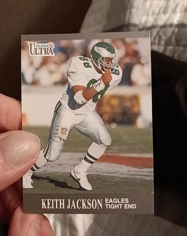 1991 Fleer Ultra #212 Keith Jackson — front