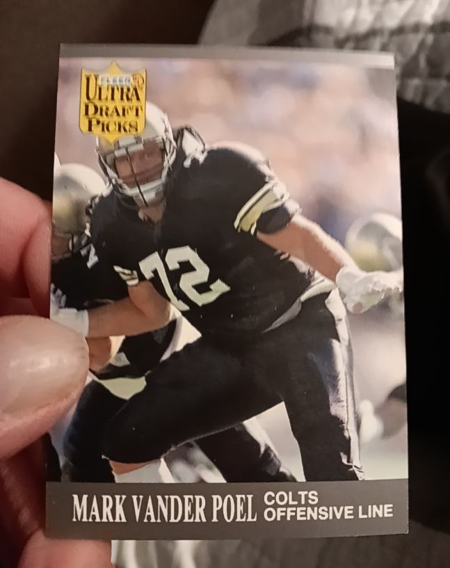 1991 Fleer Ultra #296 Mark Vander Poel — front