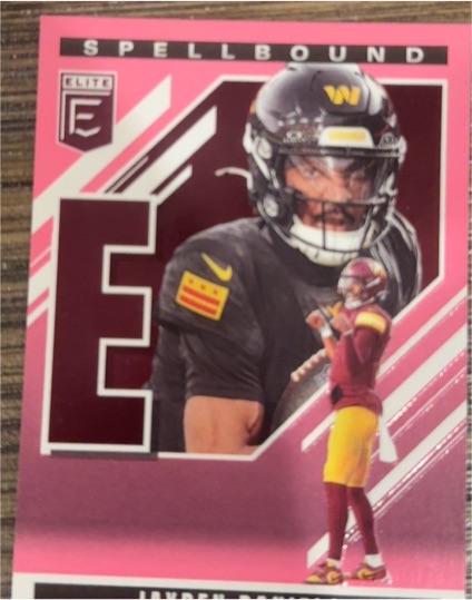 2025 Panini Donruss Elite #12 Jayden Daniels Spellbound E — front