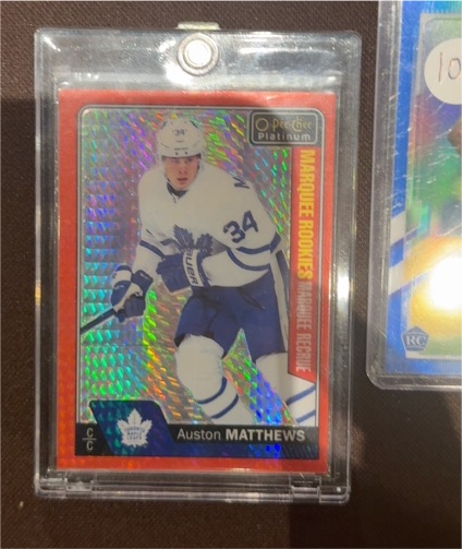 2016-17 O-Pee-Chee Platinum Marquee Rookies Auston Matthews — front