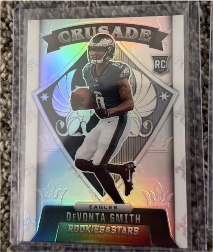 2021 Panini Rookies & Stars Crusade #CR-25 DeVonta Smith — front