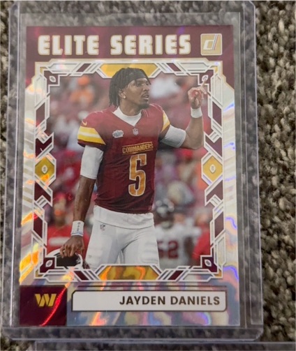 2025 Donruss Elite Series #TES-JDA Jayden Daniels — front