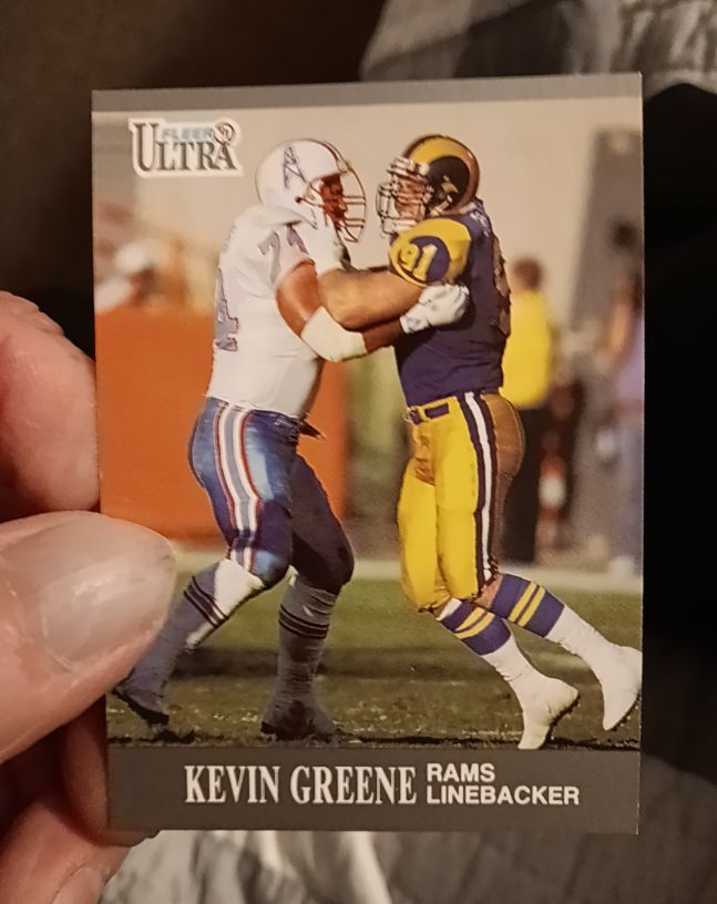 1991 Fleer Ultra #189 Kevin Greene — front