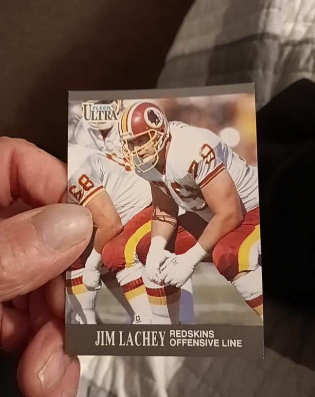 1991 Fleer Ultra #272 Jim Lachey — front