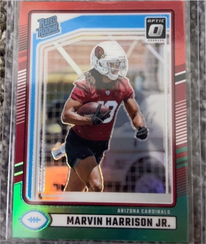 2024 Panini Donruss Optic #393 Marvin Harrison Jr. — front