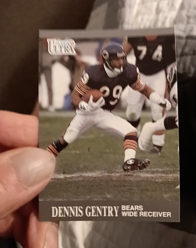 1991 Fleer Ultra #156 Dennis Gentry — front