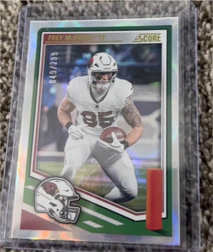 2025 Panini Score #5 Trey McBride — front