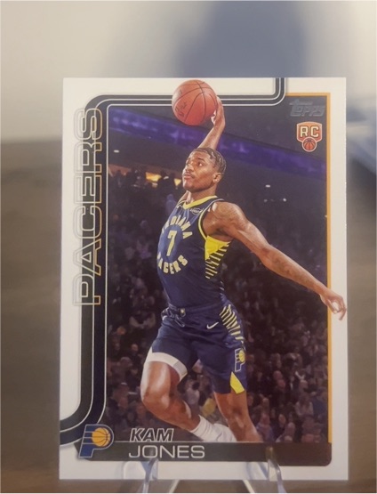 2025-26 Topps #239 Kam Jones — front