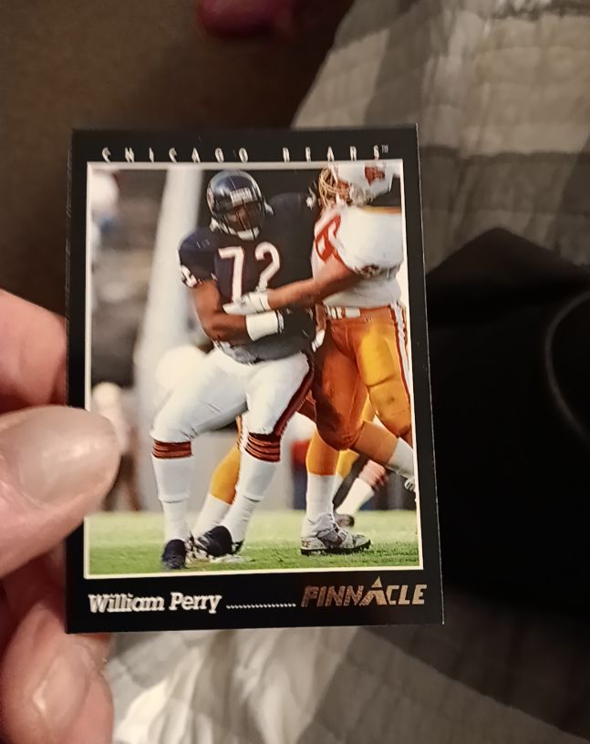 1993 Pinnacle Football #105 William Perry — front