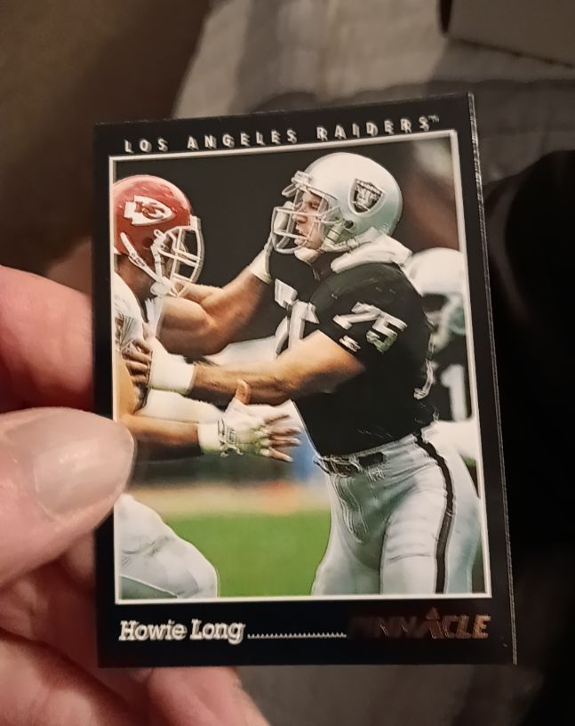 1993 Pinnacle #317 Howie Long — front