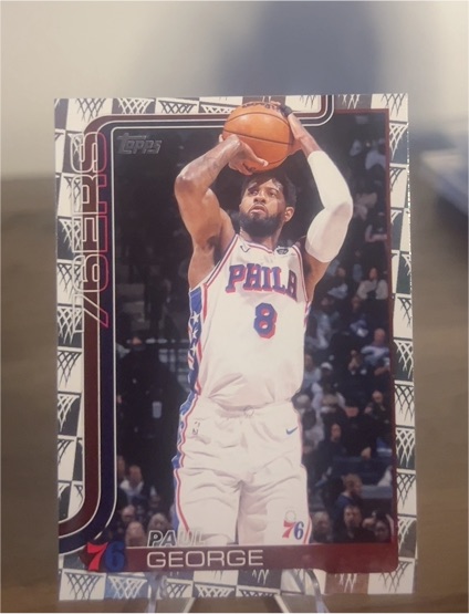2025-26 Topps Basketball #23 Paul George — front