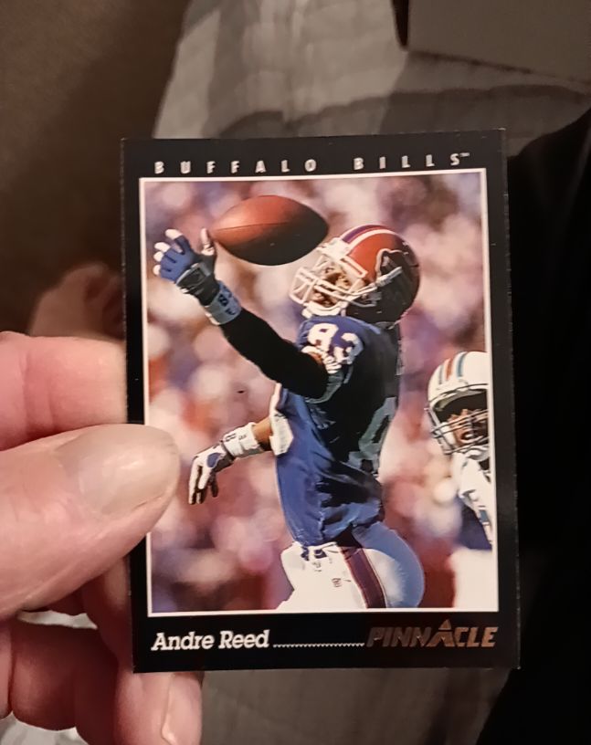 1993 Pinnacle #329 Andre Reed — front