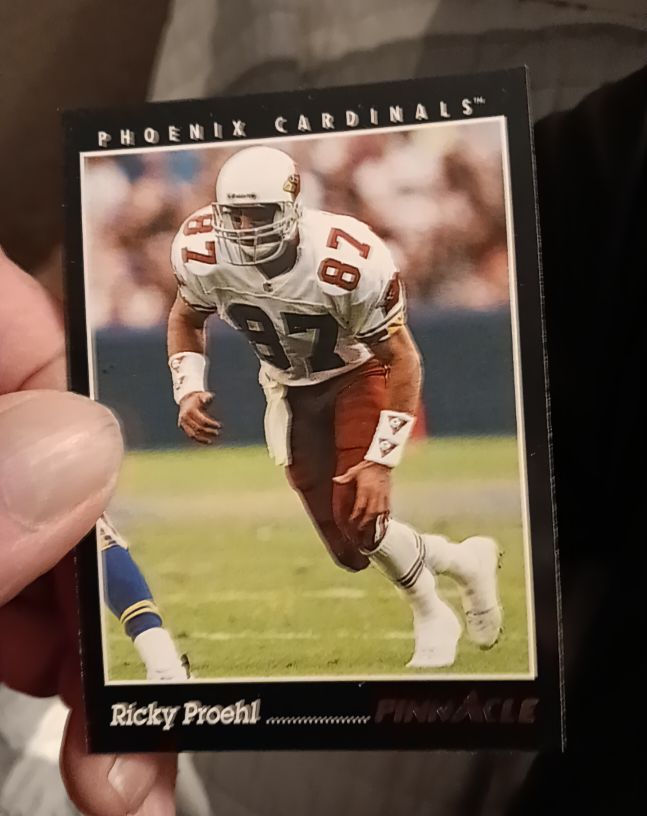 1993 Pinnacle #323 Ricky Proehl — front