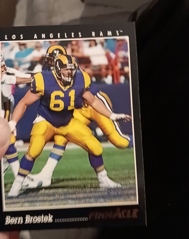 1993 Pinnacle #42 Bern Brostek — front