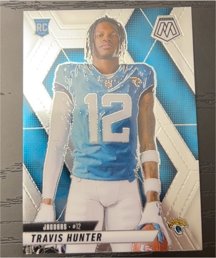 2025 Panini Mosaic #279 Travis Hunter — front