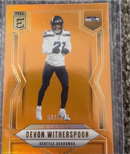 2025 Panini Donruss Elite #30 Devon Witherspoon — front