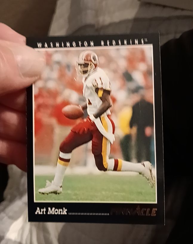 1993 Pinnacle Football #81 Art Monk — front