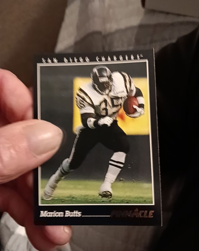 1993 Pinnacle Marion Butts — front