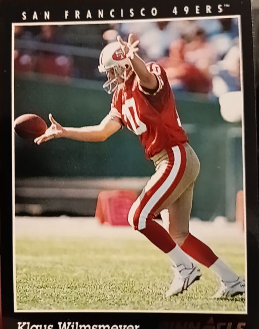 1993 Pinnacle #342 Klaus Wilmsmeyer — front