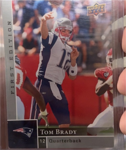 2009 Upper Deck First Edition #88 Tom Brady — front