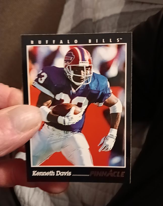 1993 Pinnacle #164 Kenneth Davis — front