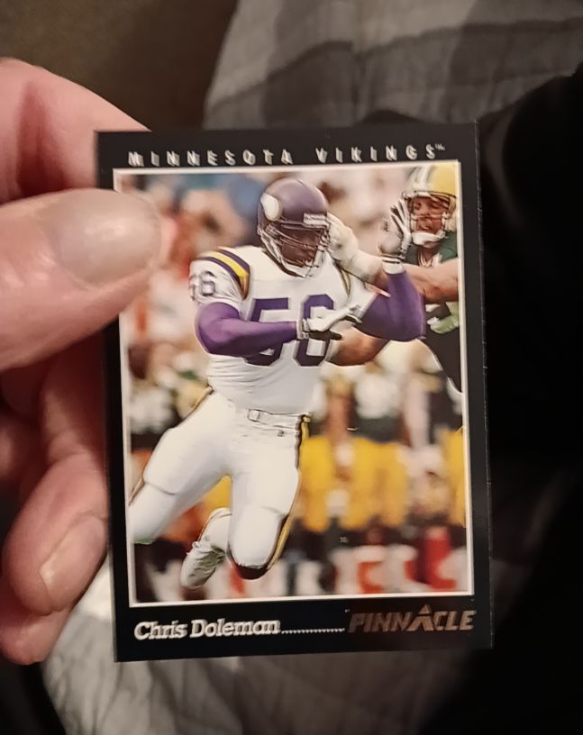 1993 Pinnacle #153 Chris Doleman — front