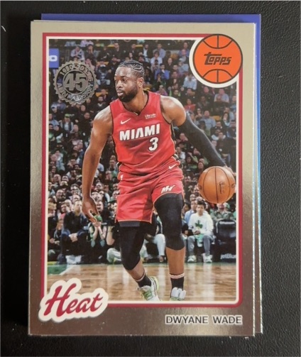 2025-26 Topps #80BK-5 Dwyane Wade 1980-81 Topps Basketball — front