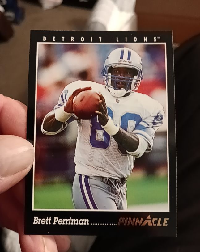 1993 Pinnacle #181 Brett Perriman — front