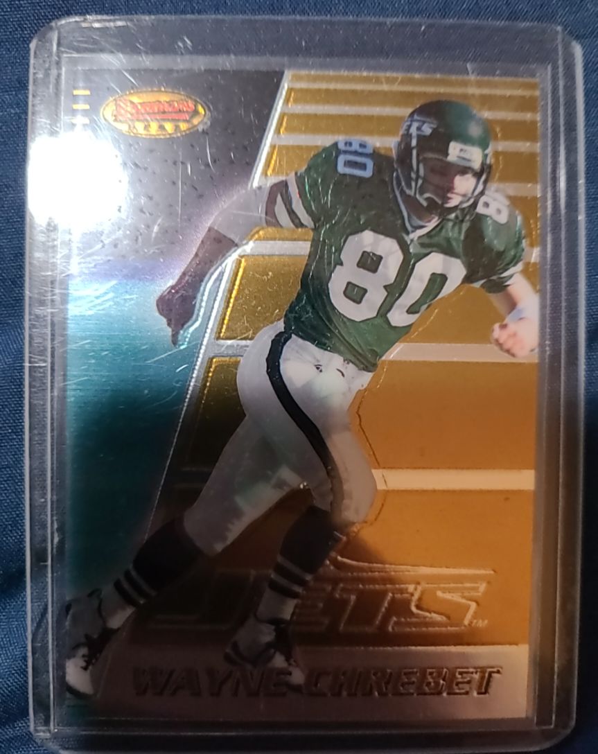 1991 Fleer Ultra #1 Wayne Chrebet — front