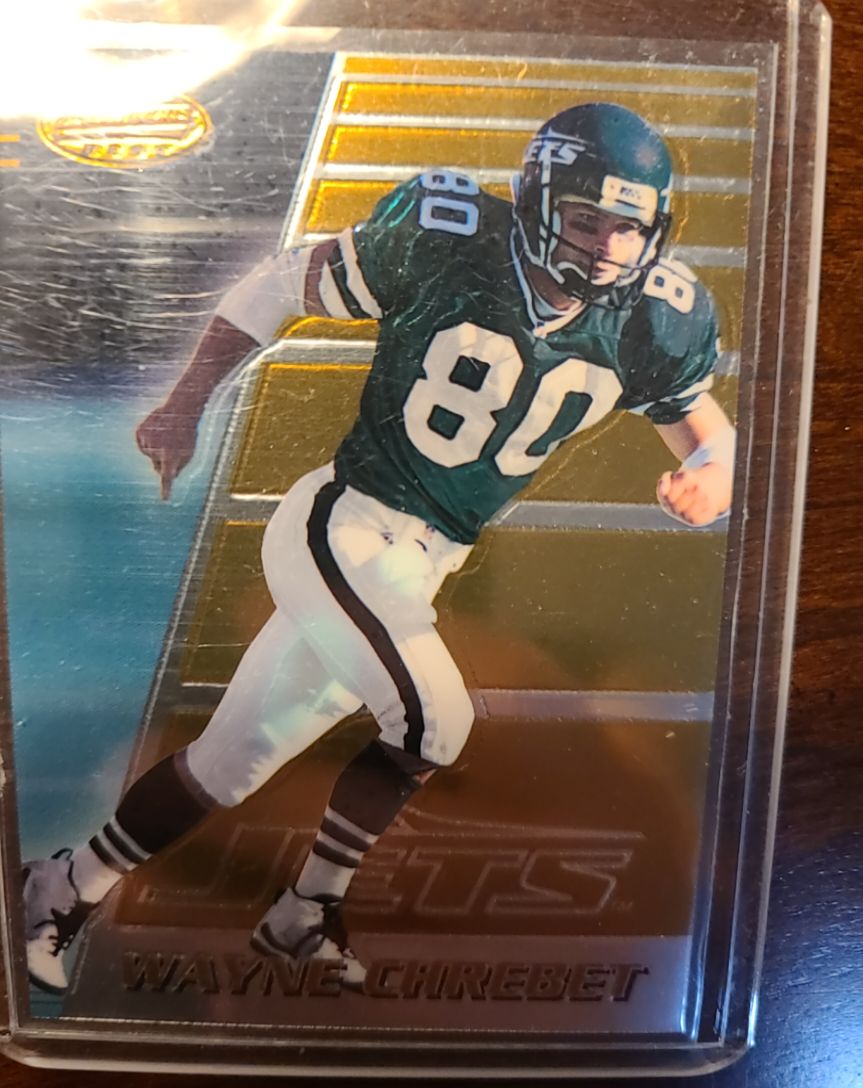 1996 Bowman's Best #22 Wayne Chrebet — front