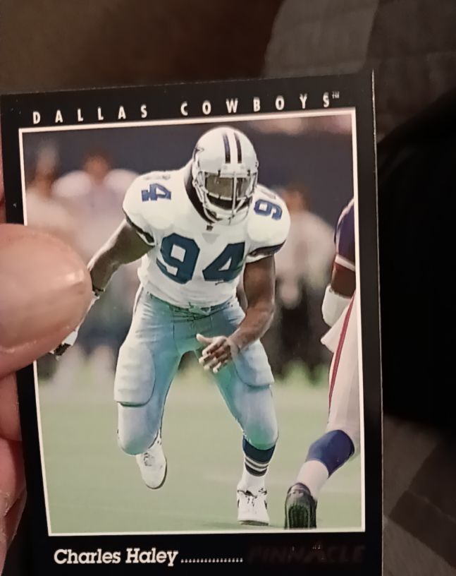 1993 Pinnacle #33 Charles Haley — front