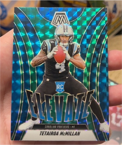 2025 Panini Mosaic #6 Tetairoa McMillan Elevate — front