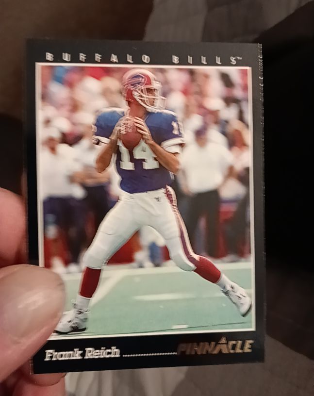 1993 Pinnacle #27 Frank Reich — front