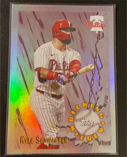 2024 Topps Archives #96WC-17 Kyle Schwarber Wrecking Crew — front