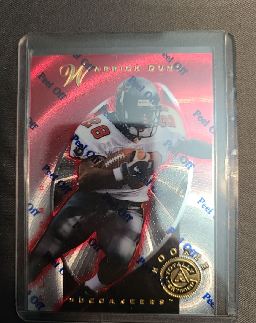 1997 Pinnacle Totally Certified #144 Warrick Dunn — front